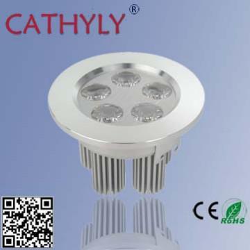 Cathyly_5w _One to One Cooling  Anodize Aluminum LED down light, Fixed
