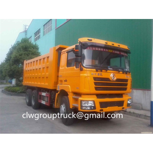 Bon prix shanqi 6 * 4 camion à benne