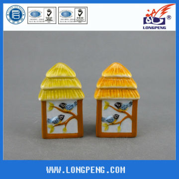 Mini Square Ceramic Salt and Pepper Sets