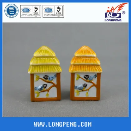 Mini Square Ceramic Salt and Pepper Sets