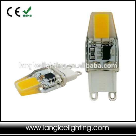 Dimmable 3w 110v 220v silicone 4000k led light g9