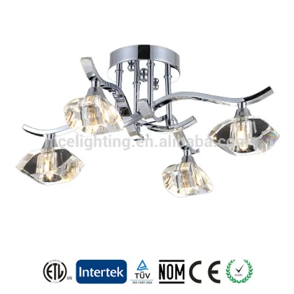 source crystal celling light modern home crystal glass ceiling lamp cheap ceiling lamp