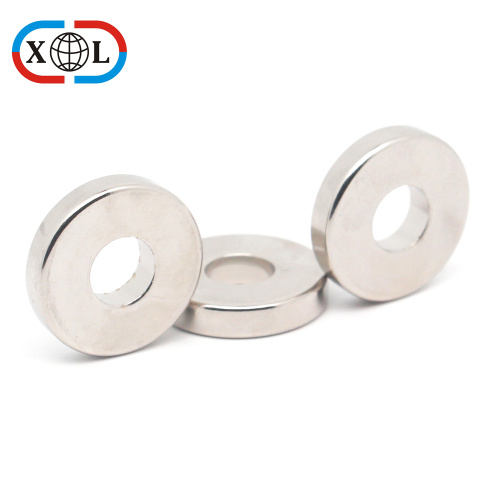 Super Strong Neodymium Magnet Ring with Nickle Coating