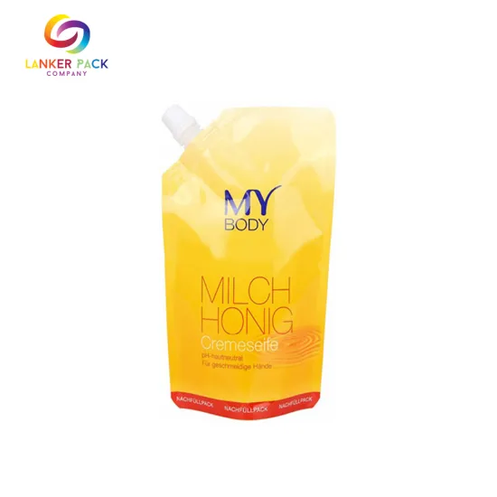 Custom Leak-proof Liquid Pouch With Spout