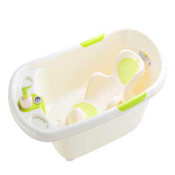 Baignoire pour bébé en plastique avec thermomètre et lit de bain