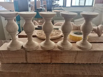 Modern Wood Table and Chair Legs - Queen Anne Style