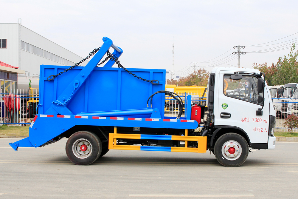 کامیون پرش سنگین برای مدیریت زباله