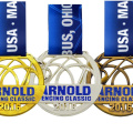 Maratona em branco personalizada Running Sports Medal com fita