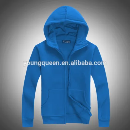 TD51 500g white zipper sweater wholesale thick hoodies