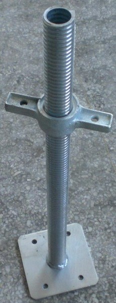 Scaffold Jack base, U-head, screw jack base, hollow jack base, solid jack base