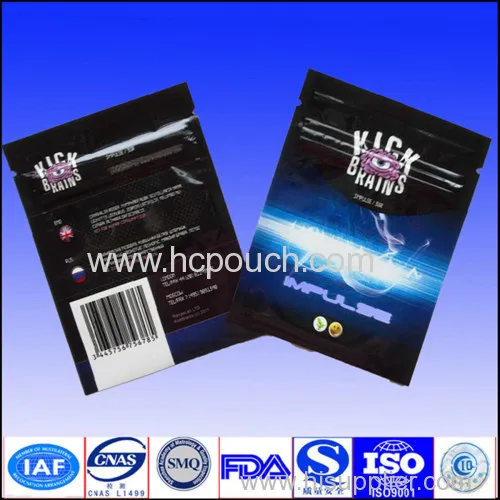 Made In China! 3-sides Seal Aluminium Foil Food Bag 