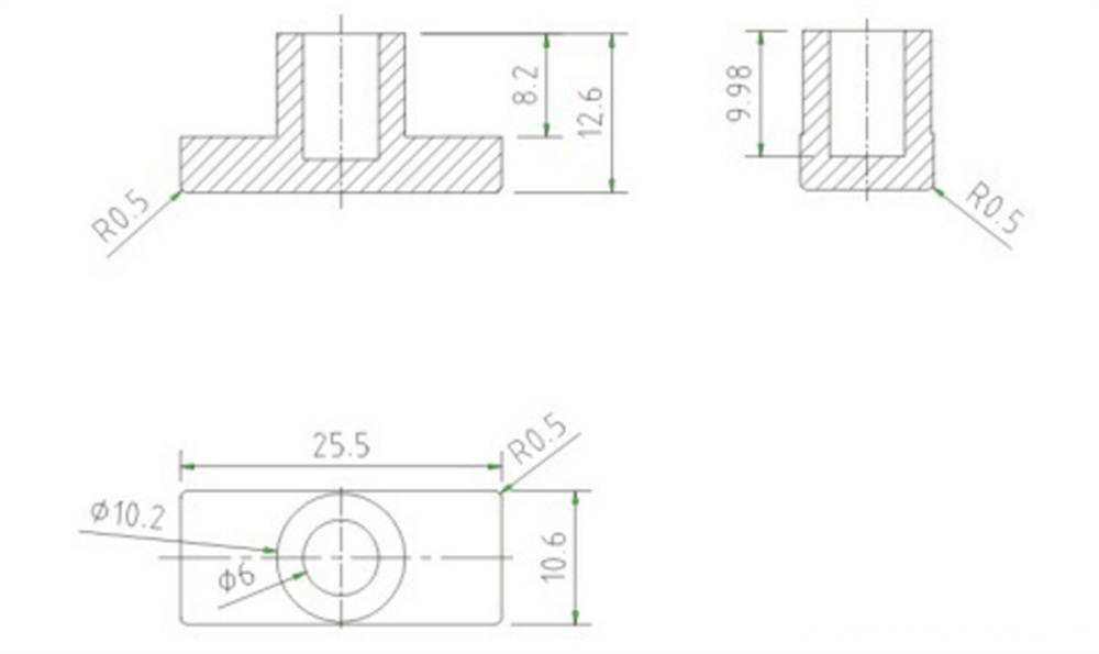 Accessory Bag for Lift and Slide Door System Drawing 2