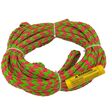 32 Strand Wake Board Tow Rope with Tube for Water Sports