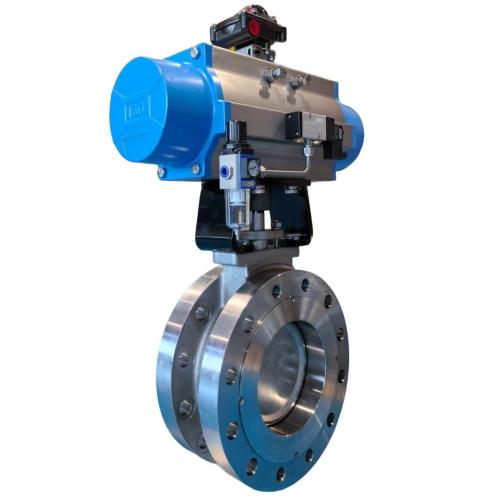 Van bướm khí nén chính xác - lệch tâm