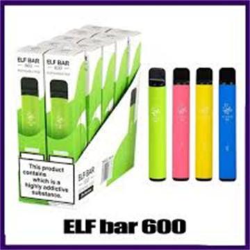Real Disposable Vape Elf Bar 600 Puffs