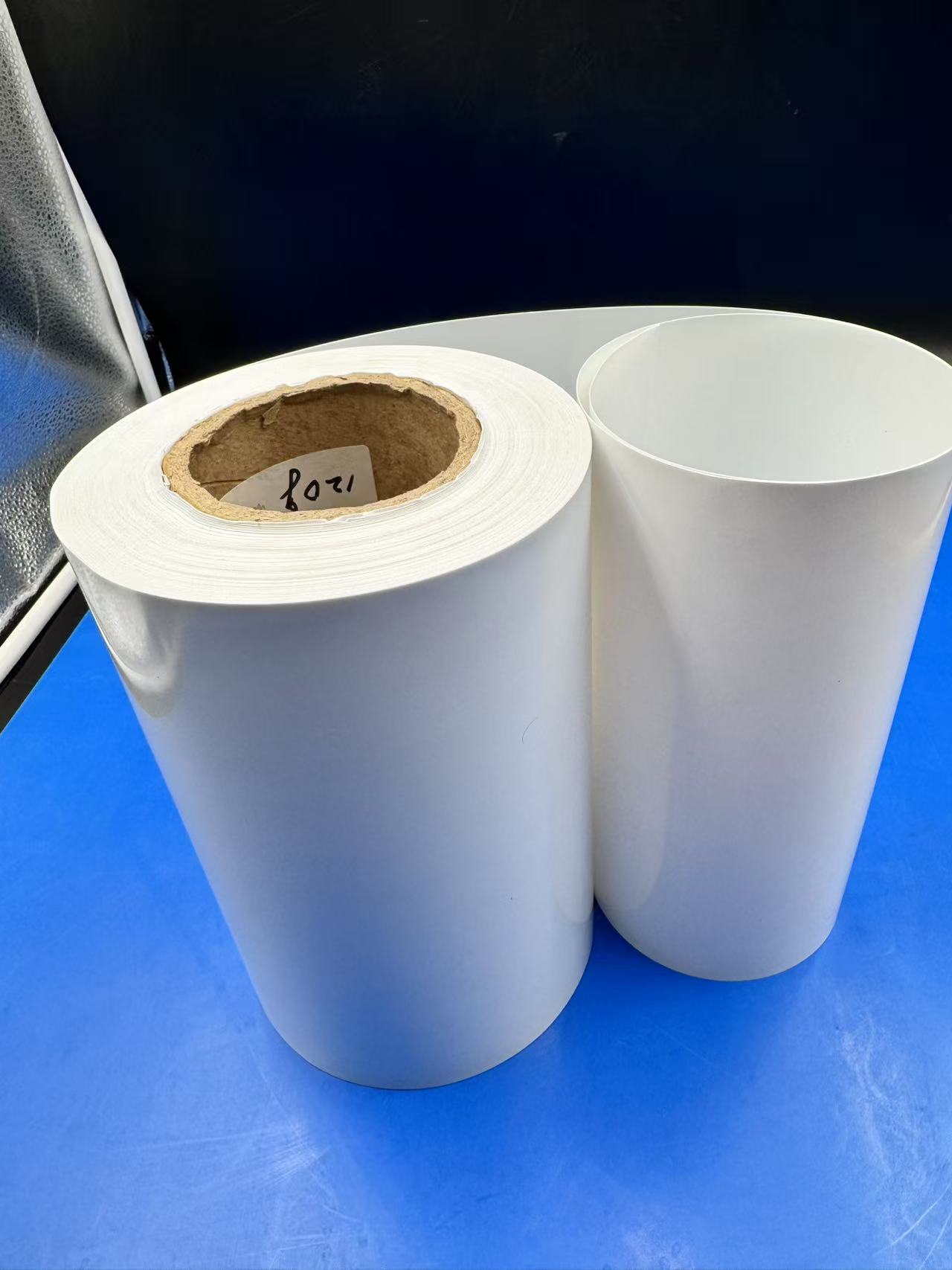 White PVC film liquid packaging