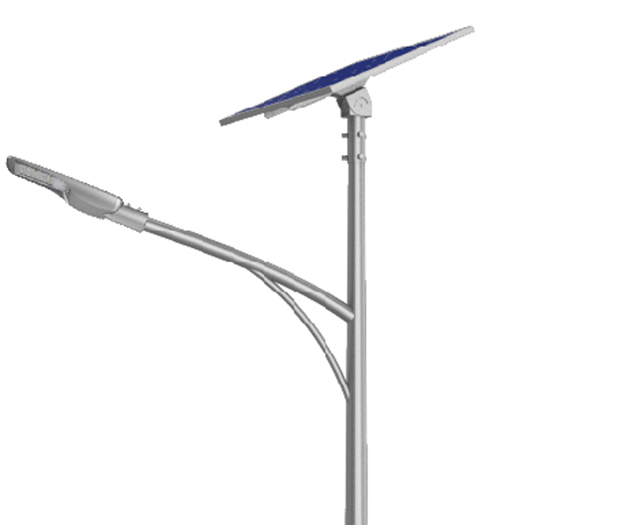 LED Solar Street Light Poles