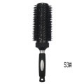Escova de cabelo redonda com cerdas de javali extra longa para um estilo suave
