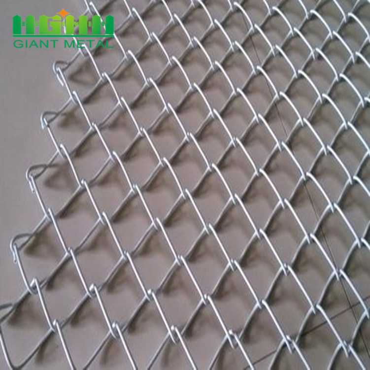 Construction PVC Coated Chain Link Fence