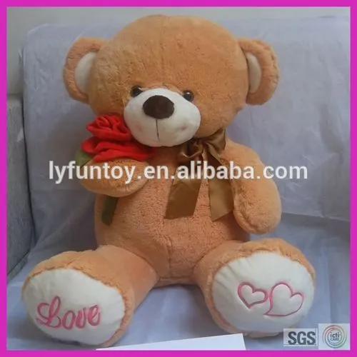 valentine teddy bear plush toy , stuffed teddy bear , soft plush bear toy