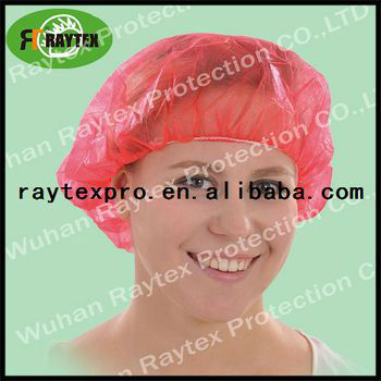 Low proce Nonwoven/PP Surgical bouffant cap with elastic