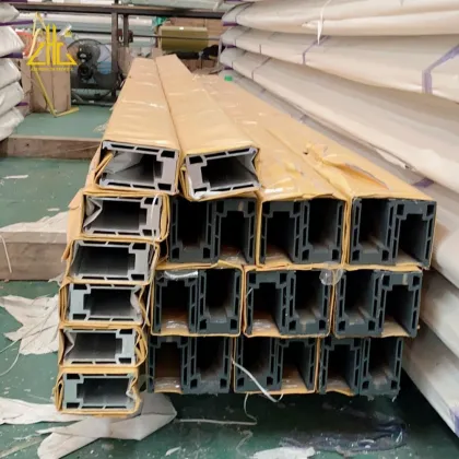 Aluminium U-Shape Channel for Glass Railing and Balcony Guardrail