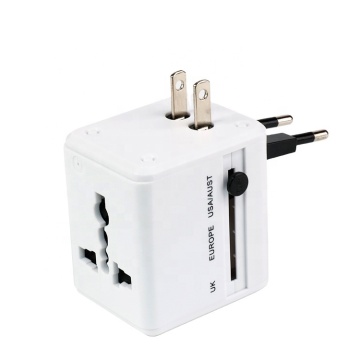 Universal Type USB Charging Portable Travel Adapter with Pure Copper Plug Socket
