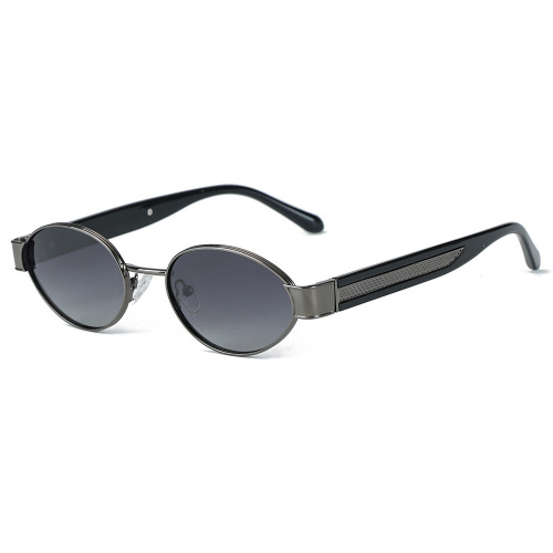 Wholesale TAC Lenses Oval TR90 Metal Sunglasses