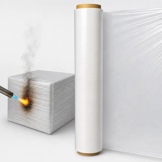 Flame Retardant Stretch Film for Pallet Safety