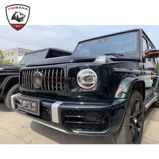 G63 Style ABS Plastic Body Kits - Mercedes Benz G-Class W464 Bumpers and Grilles 2019-2022