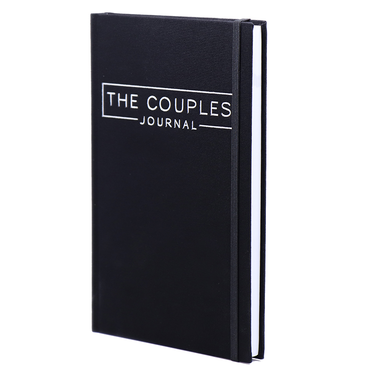 Customized low-key luxury linen notebook