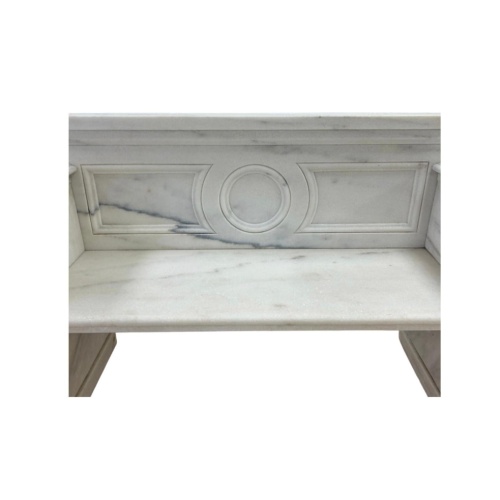 Banco de jardín de mármol de estilo europeo