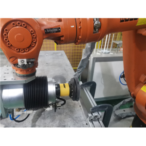 Integrated stove grinding sanding force control system