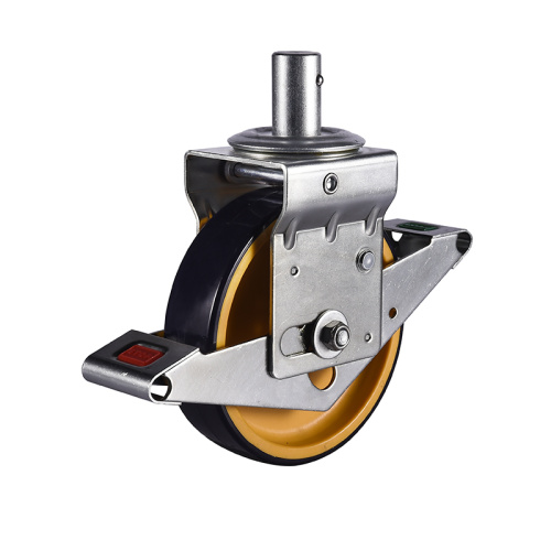 Ruote per impalcature in PU Type europeo