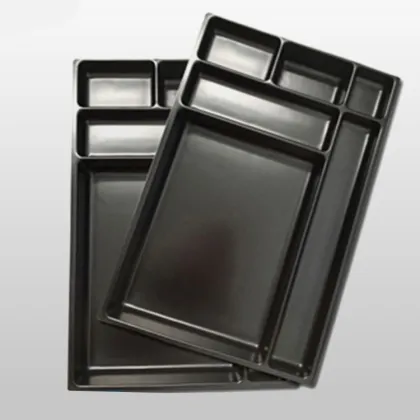 Precision electronic automation thermoformed blister tray