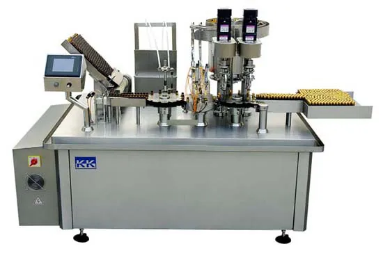YGF2/100 Oral Liquid Filling and Sealing Machine Monoblock