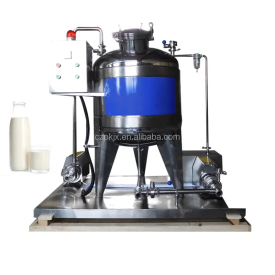 Fully Automatic Camel Milk Processing: Vacuum Degassing Tank for Milk and Sheep Milk Deodorization Equipment