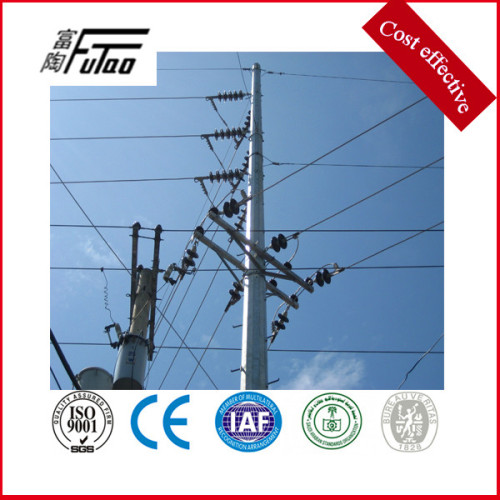 9M 11M Galvanized Octagonal Electric Steel Pole