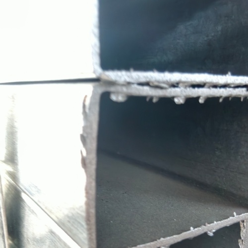 Tubo quadrato zincato 35*55*0,8 mm