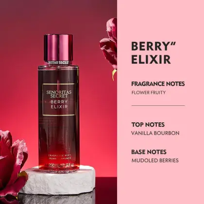 Authentic Victoria Flower Deodorant Spray Pure Seduction Body Mist - 250ML for Women