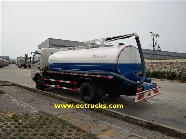 1000 Gallon Sewage Cleaner Trucks