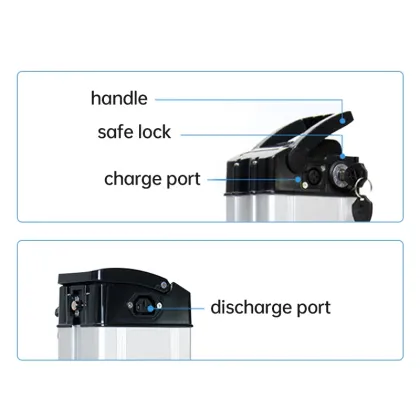 48V Ebike Battery for SOHAMO S3 Xtep-Thru Folding E-bike