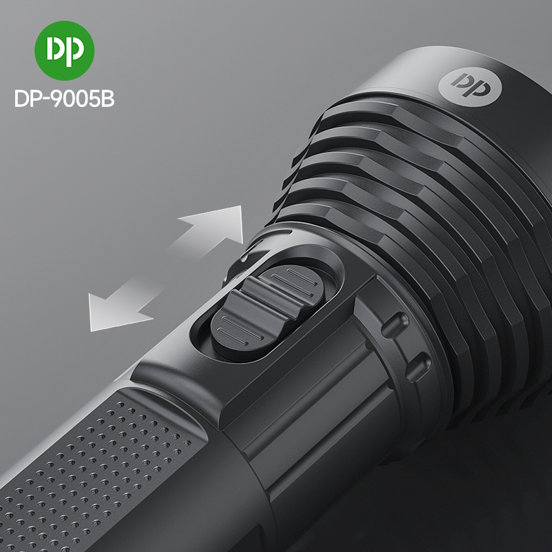 DP Wholesale Portable LED Rechargeable Flashlight Type-C