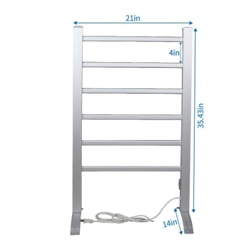 Calentador de toallas Rack Independiente 6 Bar