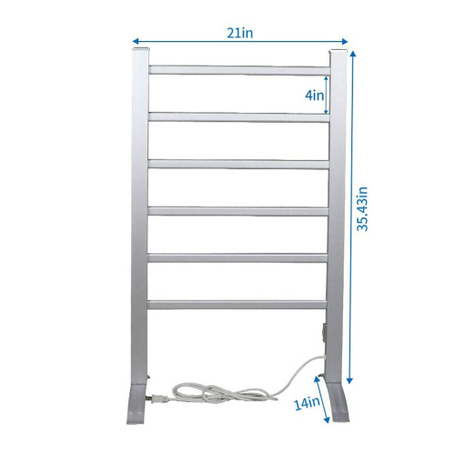 Towel Warmer Rack Freestanding 6 Bar