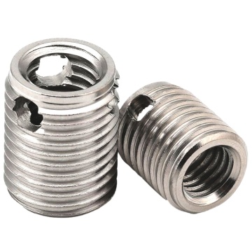 M3-M12 Type 307/308 Polished Stainless Steel Self-Tapping Inserts with Three Holes 304 Model