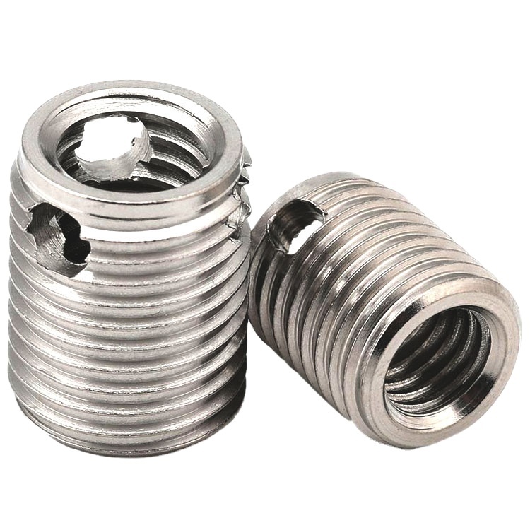 M3-M12 Type 307/308 Polished Stainless Steel Self-Tapping Inserts with Three Holes 304 Model