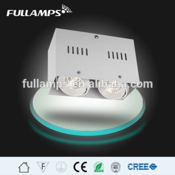 FC1004 2*10W surface mounted LED Grille light 3000K,30Degree Angle
