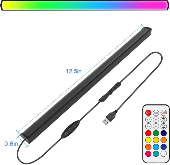 5V USB RGB Desktop Ambient Light for Screen and Keyboard with Bluetooth Factory
