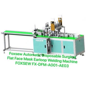 Machine de soudure de boucle d&#39;oreille de masque chirurgical jetable automatique
